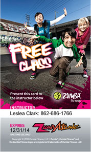 free kids zumba class